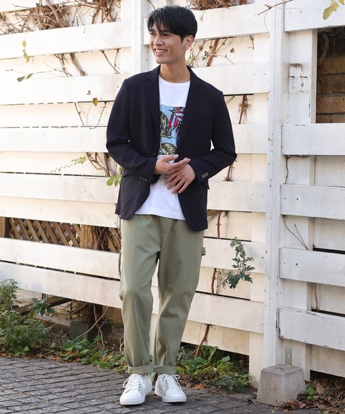 UNION STATION（ユニオンステーション）の「カツラギイージーペインターパンツ（その他パンツ・メンズ・ブラック/オフホワイト/グリーン・S/M/L）」の8枚目の写真