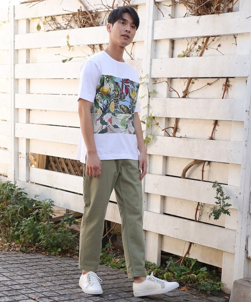 UNION STATION（ユニオンステーション）の「カツラギイージーペインターパンツ（その他パンツ・メンズ・ブラック/オフホワイト/グリーン・S/M/L）」の12枚目の写真