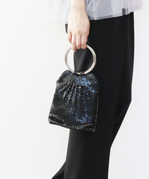 Cepica | メタルメッシュリング金手バッグ【結婚式/パーティ/フォーマル】(ハンドバッグ)