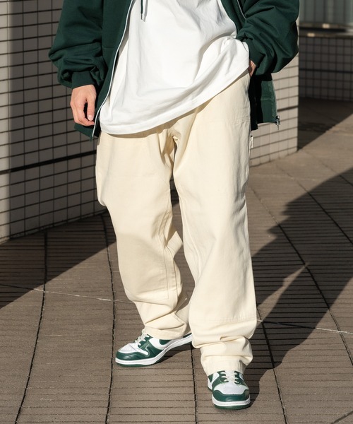 Perushu（ペルーシュ）の「テーパードペインターパンツ（その他パンツ・メンズ・オフホワイト/カーキ/サックスブルー/マスタード・SMALL/MEDIUM/LARGE）」の12枚目の写真