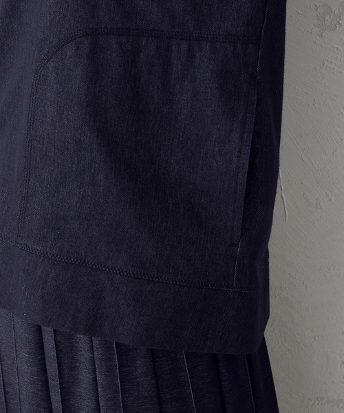 COMME CA ISM(コムサイズム)の「【一部店舗限定】ゆったりパーカー(パーカー・レディース・ブラック/ネイビー・MEDIUM/LARGE)」の13枚目の写真