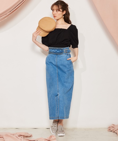 NOELA(ノエラ)の「ボリュームソデシャーリングブラウス(シャツ/ブラウス・レディース・ブラック/オフホワイト/イエロー/オレンジ・フリー)」の16枚目の写真