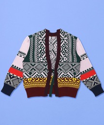 TOGA PULLA Jacquard knit cardigan TP21-XO206
