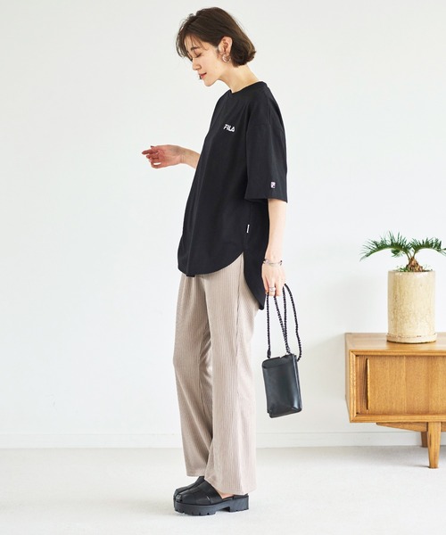 GeeRA(ジーラ)の「リブカットソーフレアーパンツ(その他パンツ・レディース・ブラック/サンドグレー・MEDIUM/LARGE/X-LARGE)」の18枚目の写真