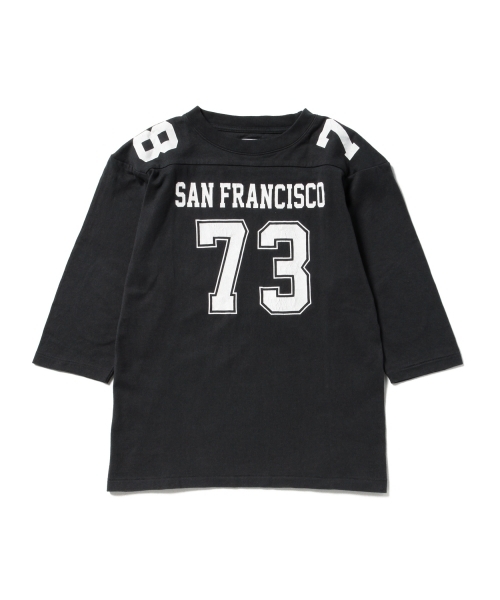 SCREEN STARS(スクリーンスターズ)の「◎SCREEN STARS / フットボール 7分袖(Tシャツ/カットソー・レディース・ナチュラル/グレー/ブラック・ONE SIZE)」の18枚目の写真