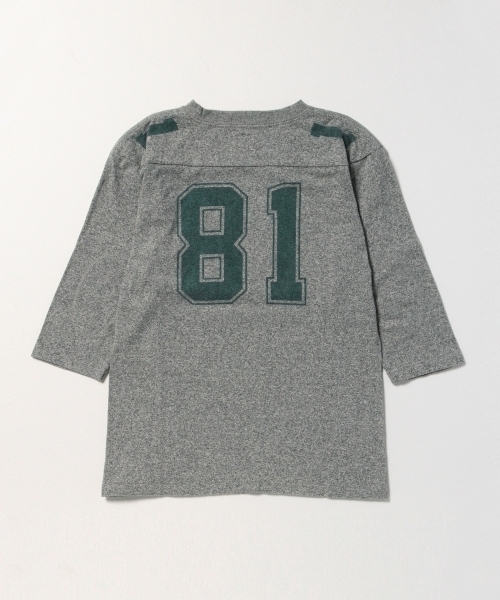 SCREEN STARS(スクリーンスターズ)の「◎SCREEN STARS / フットボール 7分袖(Tシャツ/カットソー・レディース・ナチュラル/グレー/ブラック・ONE SIZE)」の13枚目の写真