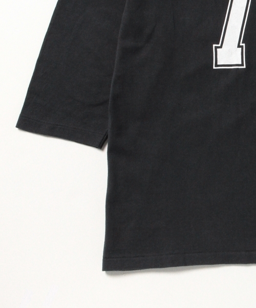 SCREEN STARS(スクリーンスターズ)の「◎SCREEN STARS / フットボール 7分袖(Tシャツ/カットソー・レディース・ナチュラル/グレー/ブラック・ONE SIZE)」の5枚目の写真