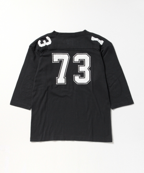 SCREEN STARS(スクリーンスターズ)の「◎SCREEN STARS / フットボール 7分袖(Tシャツ/カットソー・レディース・ナチュラル/グレー/ブラック・ONE SIZE)」の7枚目の写真