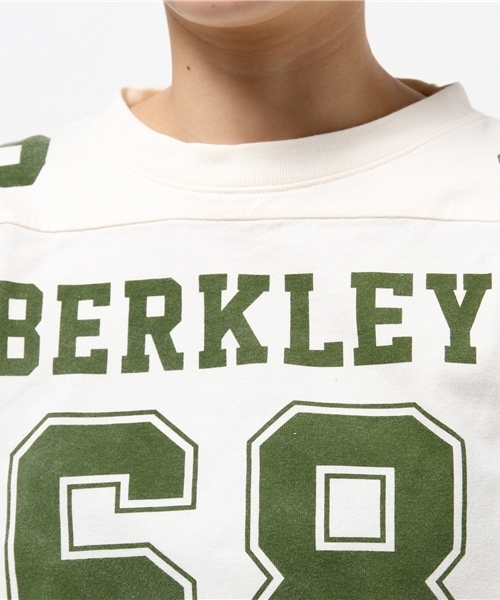 SCREEN STARS(スクリーンスターズ)の「◎SCREEN STARS / フットボール 7分袖(Tシャツ/カットソー・レディース・ナチュラル/グレー/ブラック・ONE SIZE)」の15枚目の写真