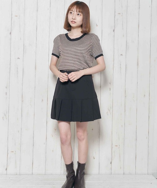 Clice de Paris(クリシェドゥパリス)の「K/パイピングニット(ニット/セーター・レディース・ブラック/サックスブルー/パープル・ONESIZE)」の22枚目の写真