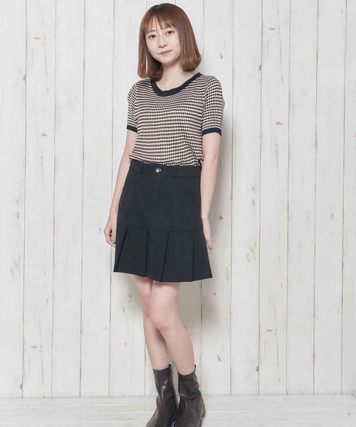 Clice de Paris(クリシェドゥパリス)の「K/パイピングニット(ニット/セーター・レディース・ブラック/サックスブルー/パープル・ONESIZE)」の21枚目の写真