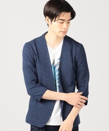 HIDEAWAYS NICOLE | 7分袖ノーカラージャケット(カーディガン/ボレロ)