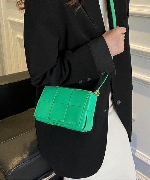 Burner（バーナー）の「【OKUOKU　0909】ブロック　ボックスショルダーバッグ　/  oku-ba-271（ショルダーバッグ・レディース・その他3/その他4/その他6/その他5/その他1/その他2・FREE）」の2枚目の写真