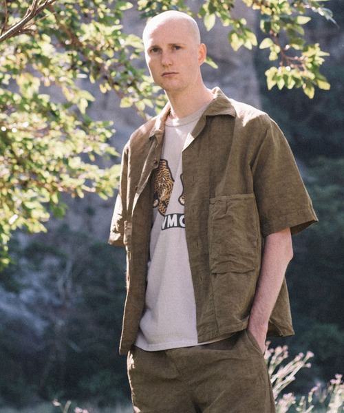 comoli 17ss ベルテッドチノパンツ サイズ1 comoli 17ss ベルテッドチノ