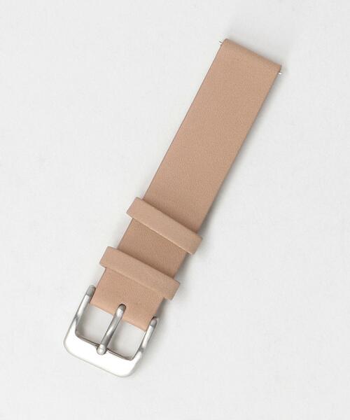 Mavenwatches（マベンウォッチズ）の「＜MAVEN WATCHES＞34mm交換用レザーベルト/シルバーカラー2（アナログ腕時計・レディース・ブラック/ベージュ/オフホワイト・FREE）」の8枚目の写真