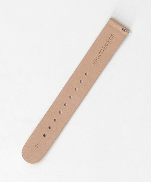 Mavenwatches（マベンウォッチズ）の「＜MAVEN WATCHES＞34mm交換用レザーベルト/シルバーカラー2（アナログ腕時計・レディース・ブラック/ベージュ/オフホワイト・FREE）」の14枚目の写真