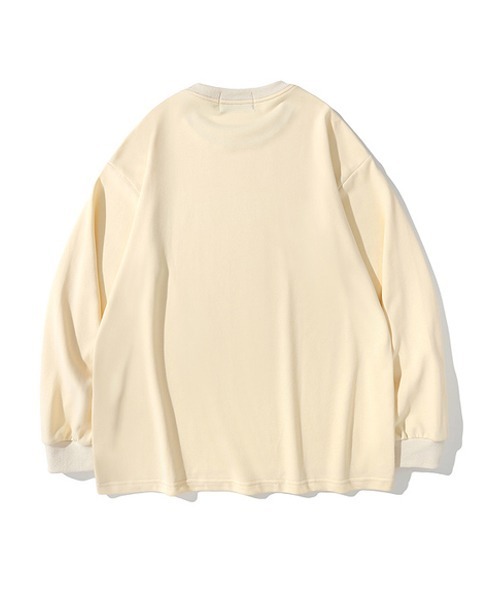 Ressaca(レサーカ)の「オーバーサイズ エンジェル プリントロゴ ロンT(Tシャツ/カットソー・メンズ・ブラック/ブルー/アイボリー・M/L/XL)」の11枚目の写真