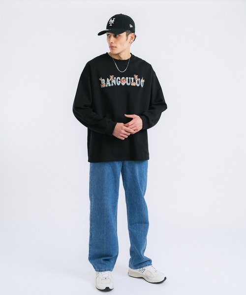 Ressaca(レサーカ)の「オーバーサイズ エンジェル プリントロゴ ロンT(Tシャツ/カットソー・メンズ・ブラック/ブルー/アイボリー・M/L/XL)」の22枚目の写真