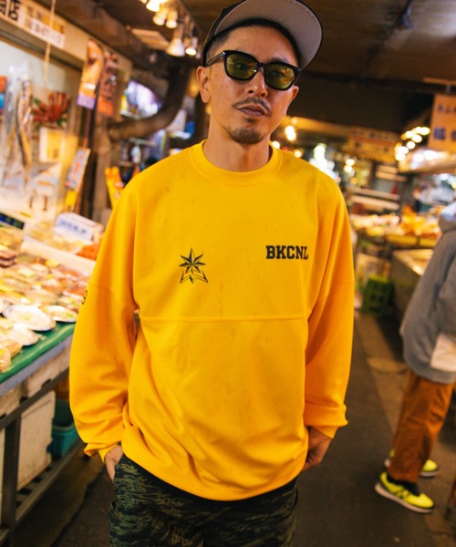 WIDE MESH LONG SLEEVE T