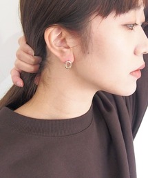 【日本製】ラウンド型ピアス