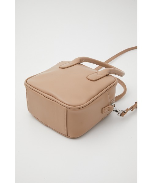 SLY（スライ）の「LIMITED ITEM ROUND SQUARE BAG ラウンド スクエア バッグ（ボストンバッグ・レディース・ブラック/ベージュ/ライトイエロー・FREE）」の9枚目の写真