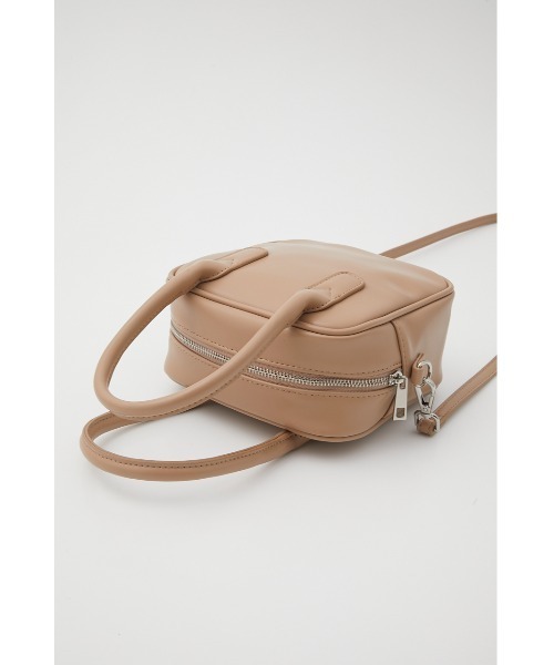 SLY（スライ）の「LIMITED ITEM ROUND SQUARE BAG ラウンド スクエア バッグ（ボストンバッグ・レディース・ブラック/ベージュ/ライトイエロー・FREE）」の10枚目の写真