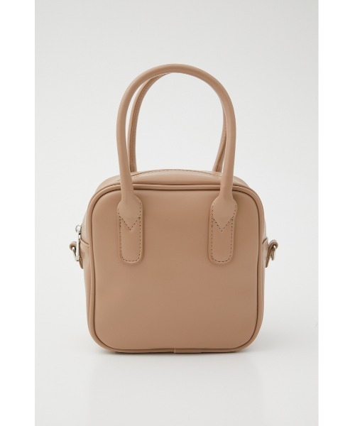 SLY（スライ）の「LIMITED ITEM ROUND SQUARE BAG ラウンド スクエア バッグ（ボストンバッグ・レディース・ブラック/ベージュ/ライトイエロー・FREE）」の11枚目の写真