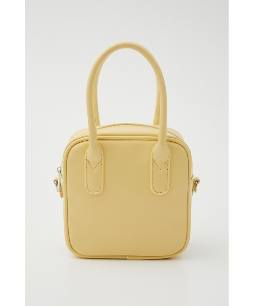 SLY（スライ）の「LIMITED ITEM ROUND SQUARE BAG ラウンド スクエア バッグ（ボストンバッグ・レディース・ブラック/ベージュ/ライトイエロー・FREE）」の16枚目の写真