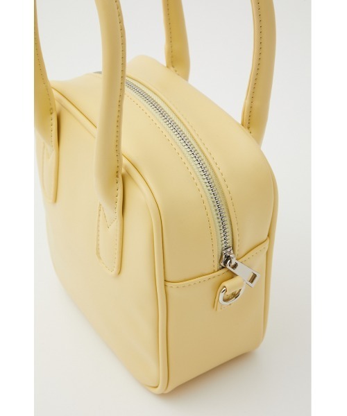 SLY（スライ）の「LIMITED ITEM ROUND SQUARE BAG ラウンド スクエア バッグ（ボストンバッグ・レディース・ブラック/ベージュ/ライトイエロー・FREE）」の17枚目の写真