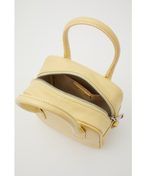 SLY（スライ）の「LIMITED ITEM ROUND SQUARE BAG ラウンド スクエア バッグ（ボストンバッグ・レディース・ブラック/ベージュ/ライトイエロー・FREE）」の18枚目の写真