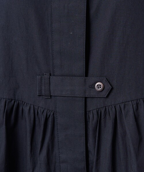 FREAK'S STORE(フリークスストア)の「サマーバルーンスリーブマキシワンピース(シャツワンピース・レディース・ブラック/オフホワイト/サックスブルー・フリ-)」の18枚目の写真