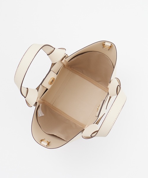 COLONY 2139(コロニートゥーワンスリーナイン)の「編み込みショルダートートバッグ(トートバッグ・レディース・アイボリー/グレイッシュベージュ・FREE)」の20枚目の写真