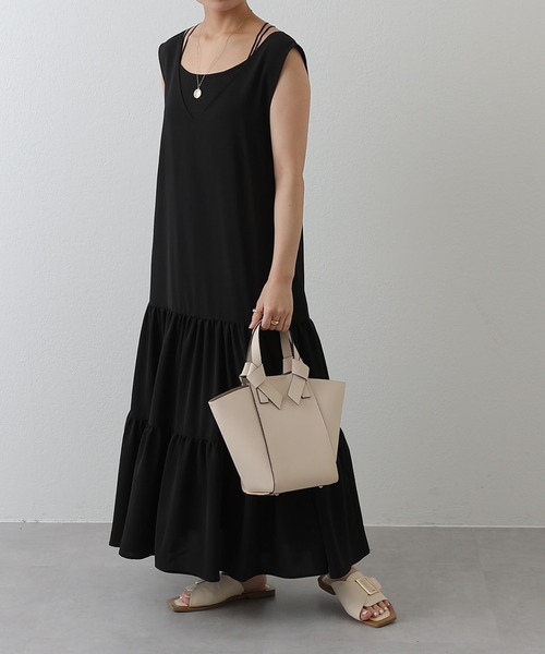 COLONY 2139(コロニートゥーワンスリーナイン)の「編み込みショルダートートバッグ(トートバッグ・レディース・アイボリー/グレイッシュベージュ・FREE)」の12枚目の写真