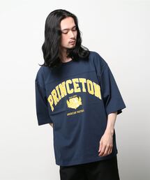SITRY | wide silhouette football T-shirt/ワイドシルエット フットボール Tシャツ(Tシャツ/カットソー)