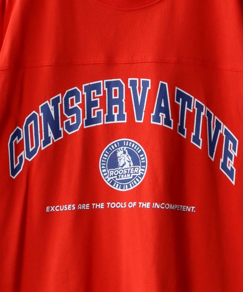 SITRY（シトリー）の「wide silhouette football T-shirt/ワイドシルエット フットボール Tシャツ（Tシャツ/カットソー・メンズ・オフホワイト/アッシュグレー/ブラック/オレンジ/グリーン/ネイビー・M/L）」の15枚目の写真