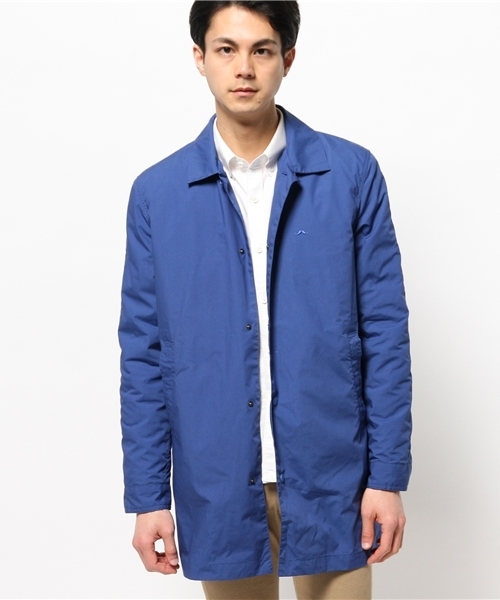 OUTLET（アウトレット）の「【WHO'S WHO gallery】BY2WAYステンカラー（ステンカラーコート・メンズ・ブラック/ブルー/ネイビー・SMALL/LARGE/MEDIUM）」の3枚目の写真