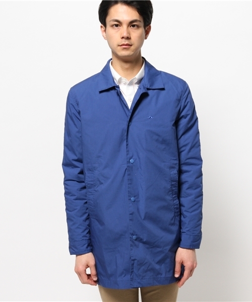 OUTLET（アウトレット）の「【WHO'S WHO gallery】BY2WAYステンカラー（ステンカラーコート・メンズ・ブラック/ブルー/ネイビー・SMALL/LARGE/MEDIUM）」の4枚目の写真