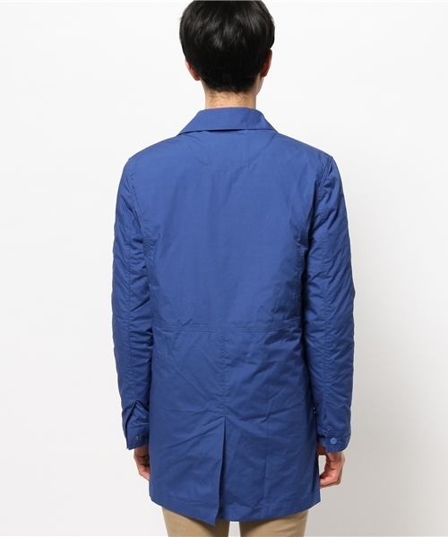 OUTLET（アウトレット）の「【WHO'S WHO gallery】BY2WAYステンカラー（ステンカラーコート・メンズ・ブラック/ブルー/ネイビー・SMALL/LARGE/MEDIUM）」の6枚目の写真