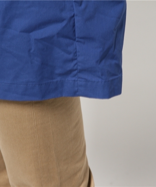 OUTLET（アウトレット）の「【WHO'S WHO gallery】BY2WAYステンカラー（ステンカラーコート・メンズ・ブラック/ブルー/ネイビー・SMALL/LARGE/MEDIUM）」の11枚目の写真
