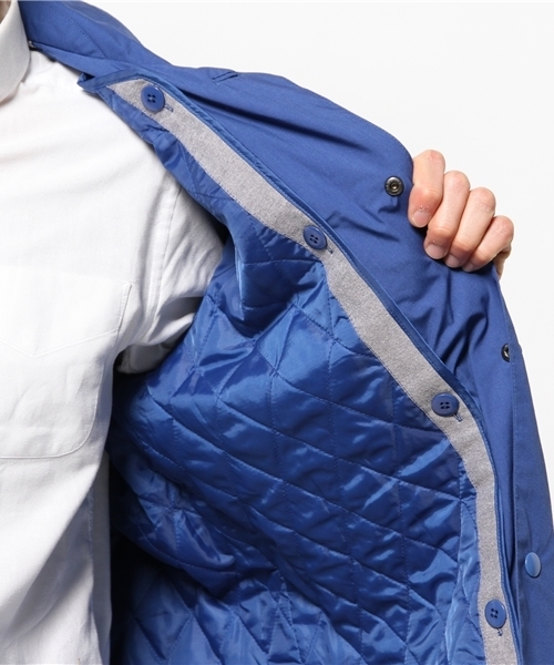 OUTLET（アウトレット）の「【WHO'S WHO gallery】BY2WAYステンカラー（ステンカラーコート・メンズ・ブラック/ブルー/ネイビー・SMALL/LARGE/MEDIUM）」の13枚目の写真