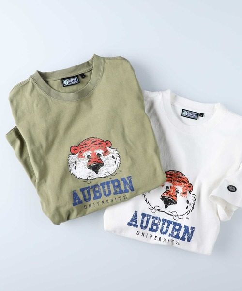 Right-on（ライトオン）の「オーバーンＵ半袖Ｔシャツ（Tシャツ/カットソー・レディース・ホワイト/グリーン・M/L）」の5枚目の写真