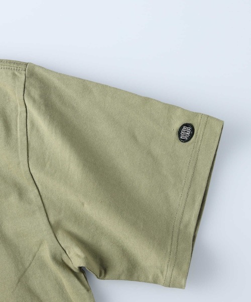 Right-on（ライトオン）の「オーバーンＵ半袖Ｔシャツ（Tシャツ/カットソー・レディース・ホワイト/グリーン・M/L）」の11枚目の写真