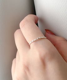 THEATER | THEATER シアター スクリュースリムシルバーリング(リング)