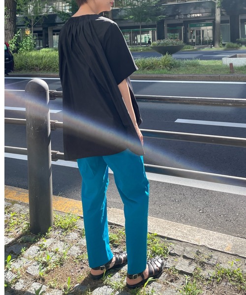 ビアズリー beardsley ロゴバックプリントユルTシャツ BEARDSLEY（ビアズリー）の「ロゴプリントTシャツ（Tシャツ
