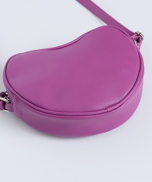 J1U by LA BELLE ETUDE（ジユウバイラベルエチュード）の「【Casselini】ハートビーンズバッグ（ショルダーバッグ・レディース・パープル・FREE）」の11枚目の写真