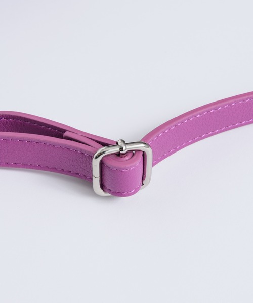 J1U by LA BELLE ETUDE（ジユウバイラベルエチュード）の「【Casselini】ハートビーンズバッグ（ショルダーバッグ・レディース・パープル・FREE）」の13枚目の写真