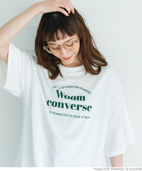 coca（coca）（コカ）の「ロゴT（Tシャツ/カットソー・レディース・A/B/C/D・M/L）」の5枚目の写真