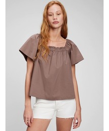 GAP（ギャップ）の「フラッタースリーブ トップス（シャツ/ブラウス）」