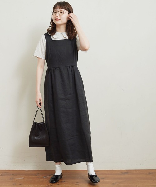 fig London（フィグロンドン）の「BOY LINEN OP（ワンピース