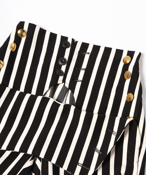 5351POUR LES HOMMES ET LES FEMMES　（ゴーサンゴーイチプールオムエラファム）の「ポンチセーラーパンツ（その他パンツ・レディース・ホワイト/ネイビー/ブラック・1/2）」の11枚目の写真